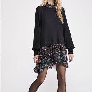 Opposite attraction mini dress